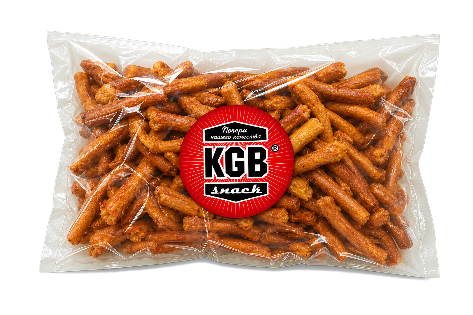 Оптовая упаковка 500 г жареного сыра KGB Snack