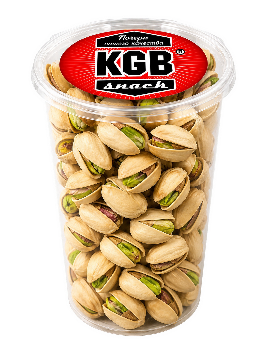 Порционный стакан 100 г калифорнийской фисташки KGB Snack